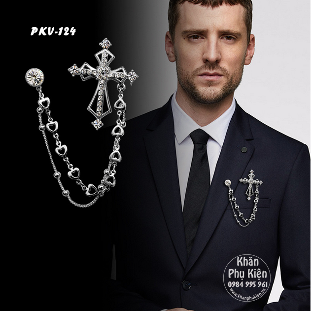 Phụ Kiện Cài Áo Vest Nam - Mã PKV124