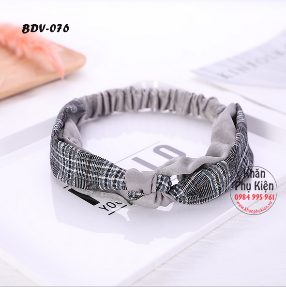 Băng Đô Vải Cài Tóc Hàn Quốc - Mã BDV076