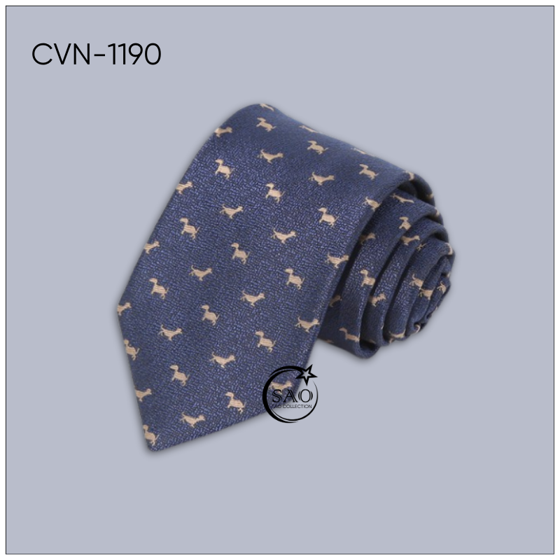 Cà Vạt Lụa Tổng Hợp Bản Lớn Hoạ Tiết Sang Trọng Dành Cho Nam (CVN1190)