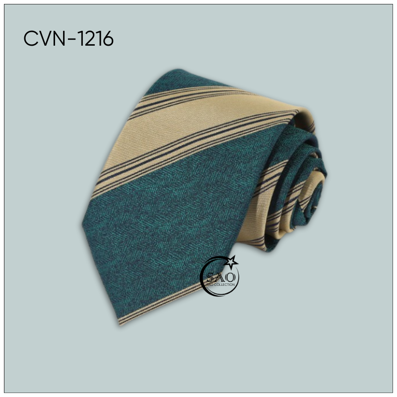 Cà Vạt Lụa Tổng Hợp Bản Lớn Hoạ Tiết Sang Trọng Dành Cho Nam (CVN1216)