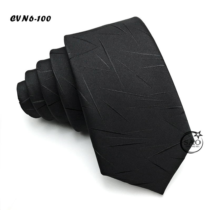 Caravat Cà Vạt Nam SAO Bản Nhỏ 6cm Phong Cách Hàn Quốc (CVN6-100)