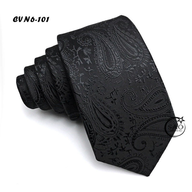 Caravat Cà Vạt Nam SAO Bản Nhỏ 6cm Phong Cách Hàn Quốc (CVN6-101)