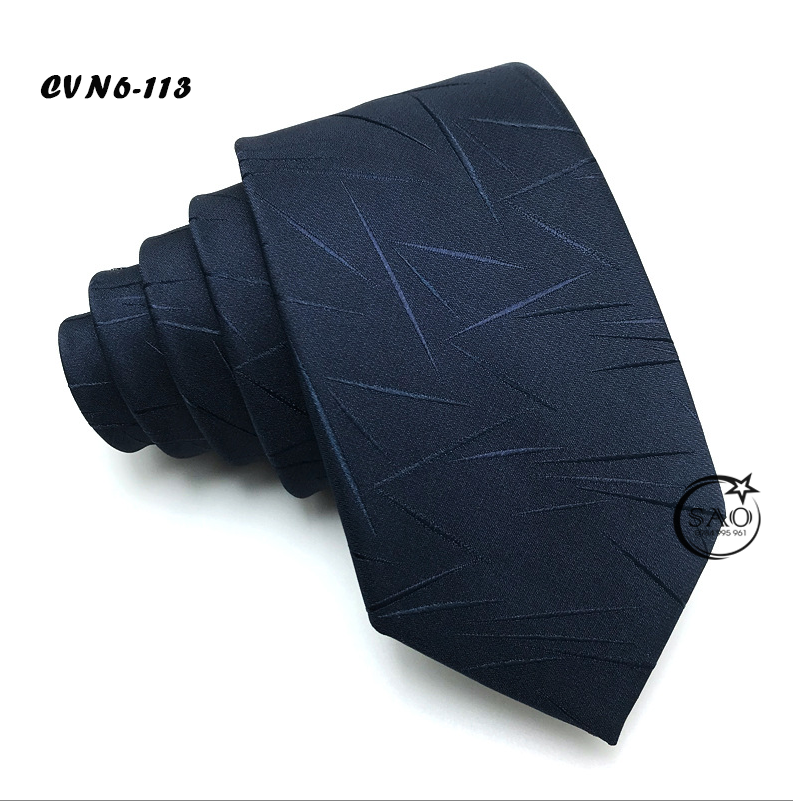 Caravat Cà Vạt Nam SAO Bản Nhỏ 6cm Phong Cách Hàn Quốc (CVN6-113)