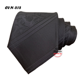 Caravat Cà Vạt Nam Hàn Quốc Tự Thắt Bản 8cm Màu Đen (CVN818)