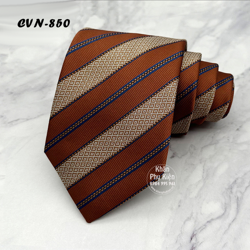 Caravat Cà Vạt Nam Doanh Nhân Luxury 8cm (CVN850)