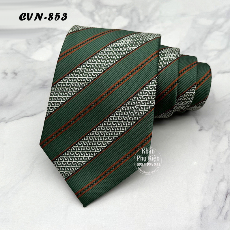 Caravat Cà Vạt Nam Doanh Nhân Luxury 8cm (CVN853)