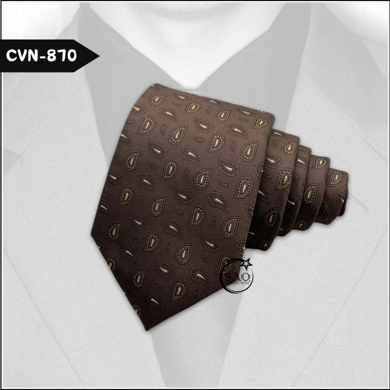 Caravat Cà Vạt Nam Doanh Nhân Luxury 8cm (CVN870)