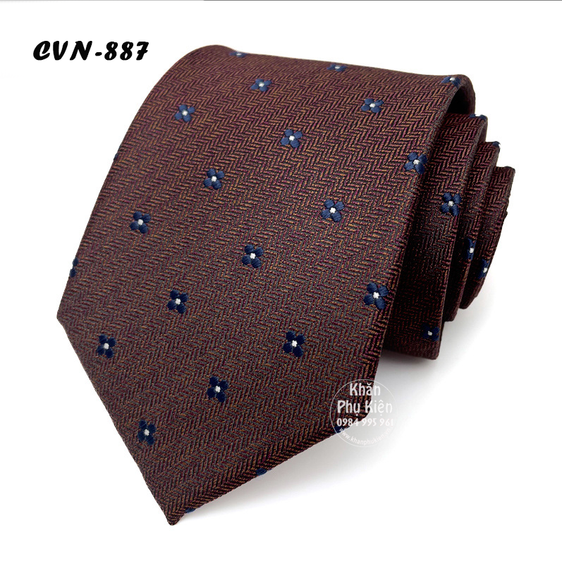 Caravat Cà Vạt Nam Doanh Nhân Luxury 8cm (CVN887)