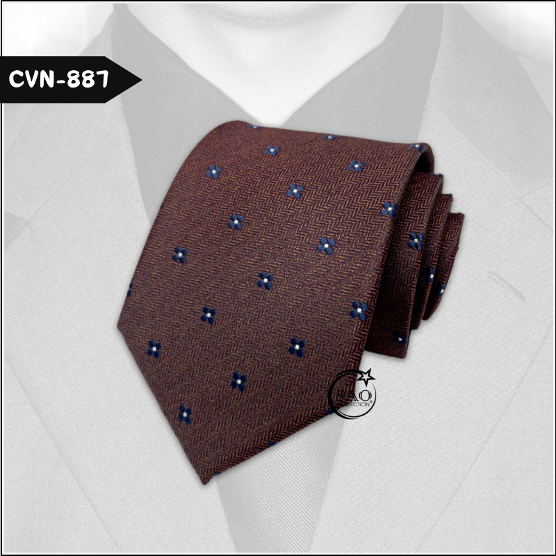 Caravat Cà Vạt Nam Doanh Nhân Luxury 8cm (CVN887)