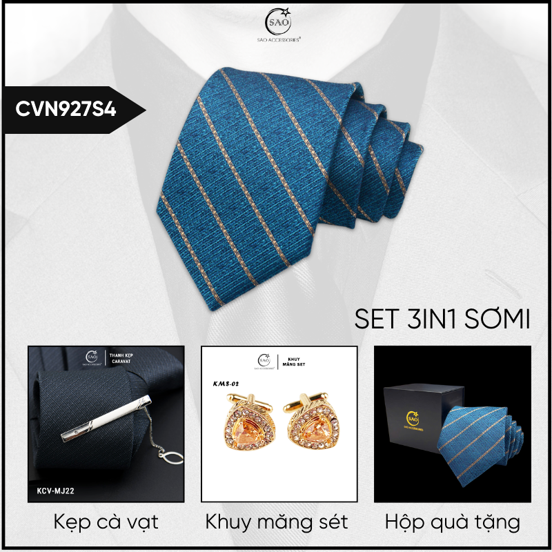 Combo Cà Vạt Nam 3in1 (CVN927S4)