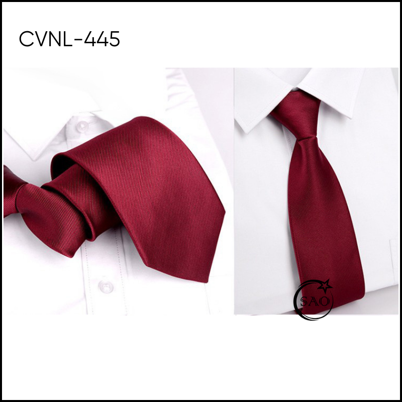 Caravat Cà Vạt Nam SAO 8cm Dây Thắt Sẵn Tiện Lợi (CVNL445)