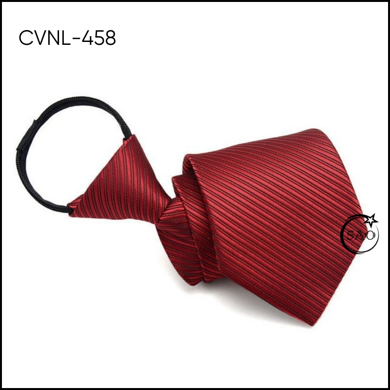 Caravat Cà Vạt Nam SAO 8cm Dây Thắt Sẵn Tiện Lợi (CVNL458)