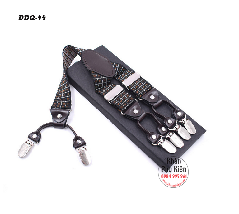 Dây Đeo Quần Chữ Y Nam - Mã DDQ44 (6 kẹp)
