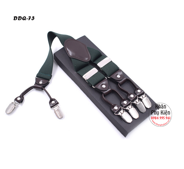 Dây Đeo Quần Chữ Y Nam - Mã DDQ73 (6 kẹp)