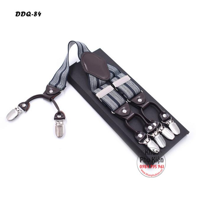 Dây Đeo Quần Chữ Y Nam - Mã DDQ84 (6 kẹp)