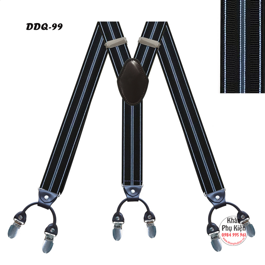 Dây Đeo Quần Chữ Y 6 Kẹp (DDQ99)