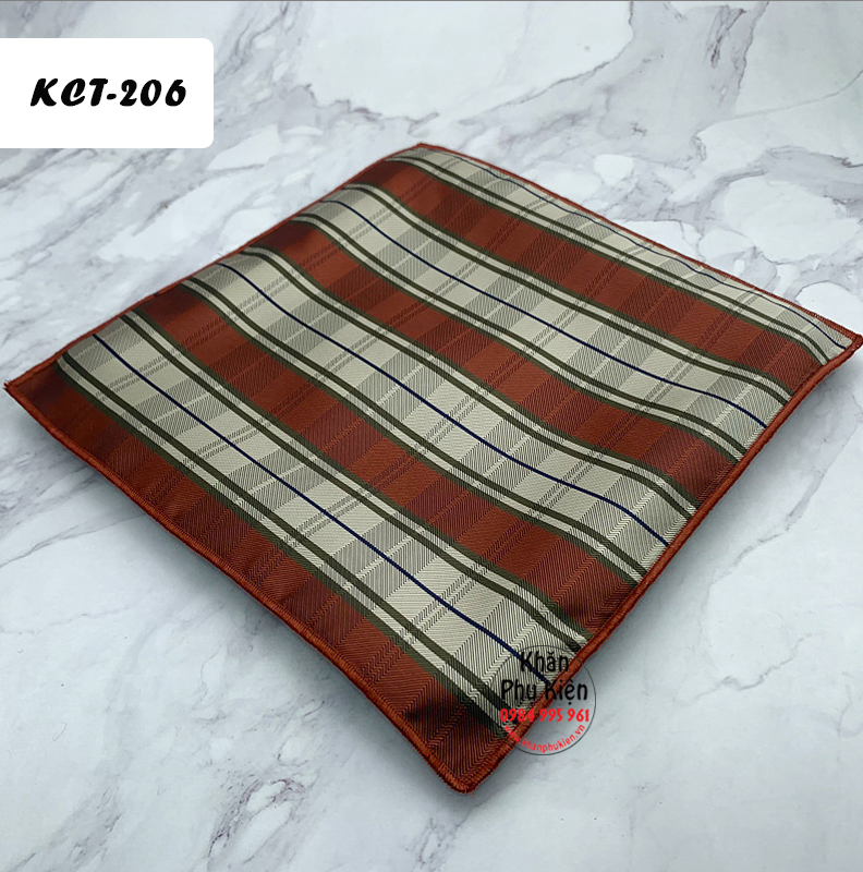 Pocket Square Khăn Cài Túi Áo Vest Nam (KCT206)