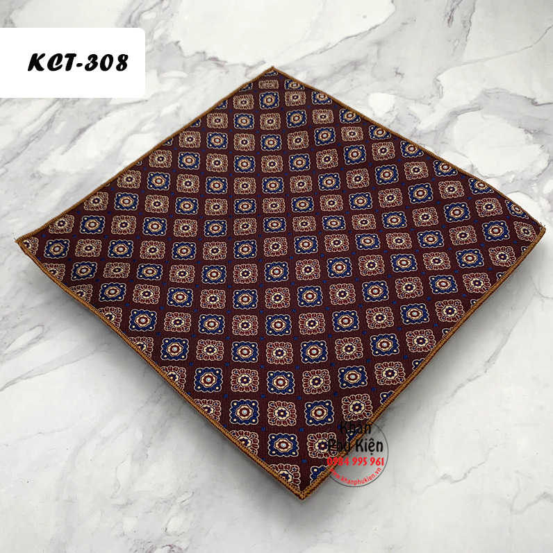 Pocket Square Khăn Cài Túi Áo Vest Nam (KCT308)