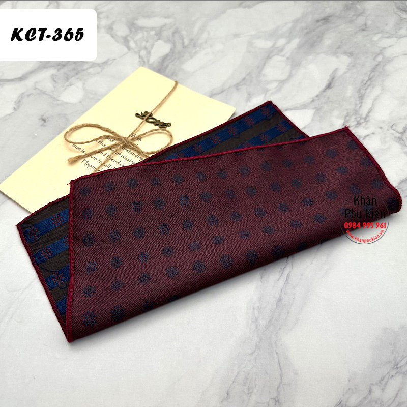Pocket Square Khăn Cài Túi Áo Vest Nam (KCT365)