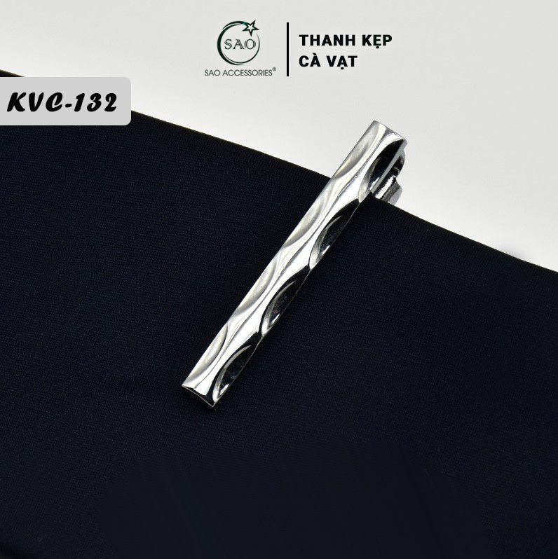 Thanh Kẹp Cà Vạt 4cm (KCV132)