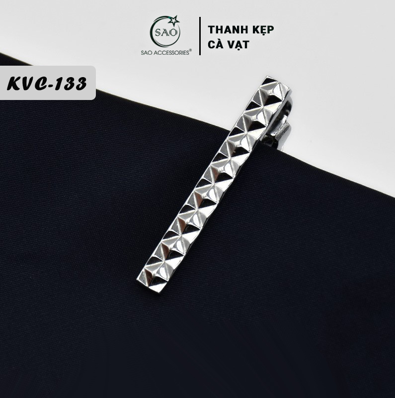 Thanh Kẹp Cà Vạt 4cm (KCV133)