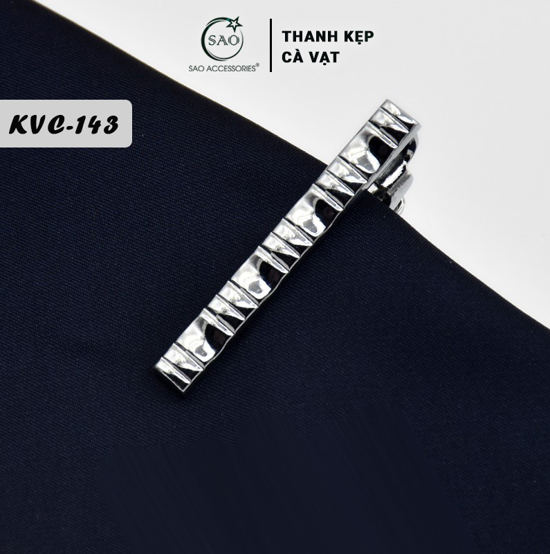 Thanh Kẹp Cà Vạt 4cm (KCV143)