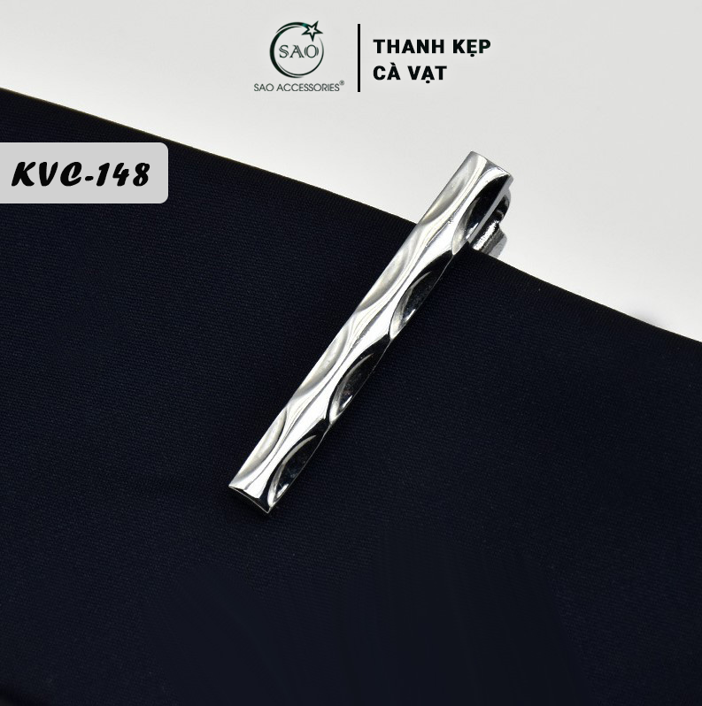 Thanh Kẹp Cà Vạt 4cm (KCV148)