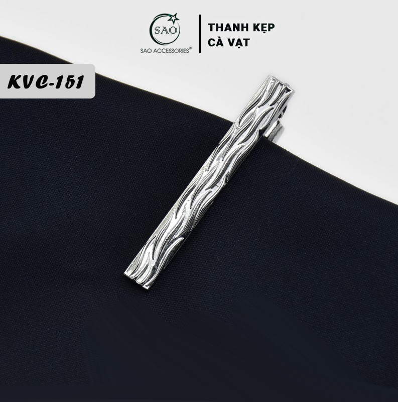 Thanh Kẹp Cà Vạt 4cm (KCV151)
