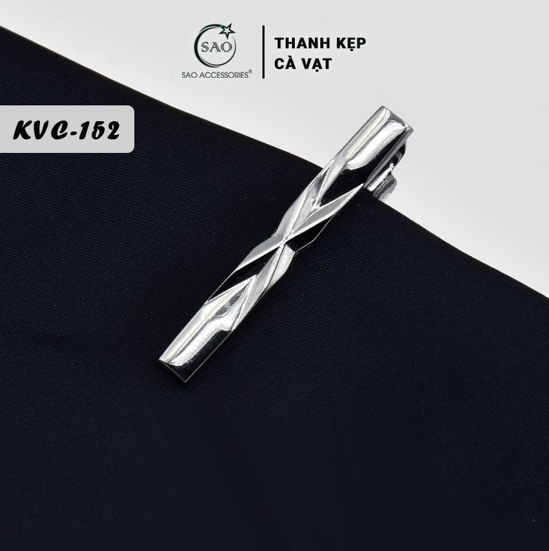 Thanh Kẹp Cà Vạt 4cm (KCV152)