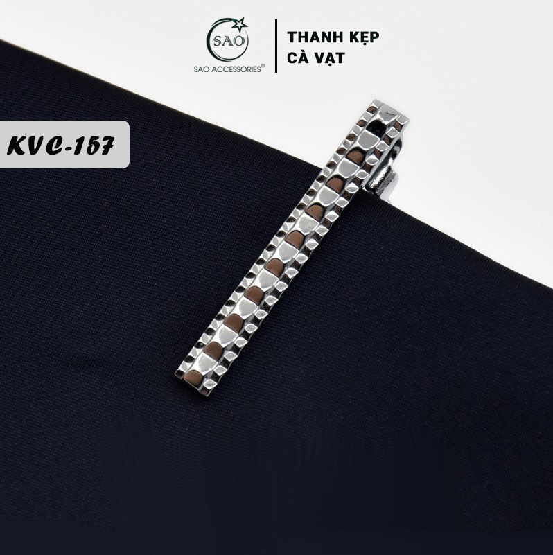 Thanh Kẹp Cà Vạt 4cm (KCV157)
