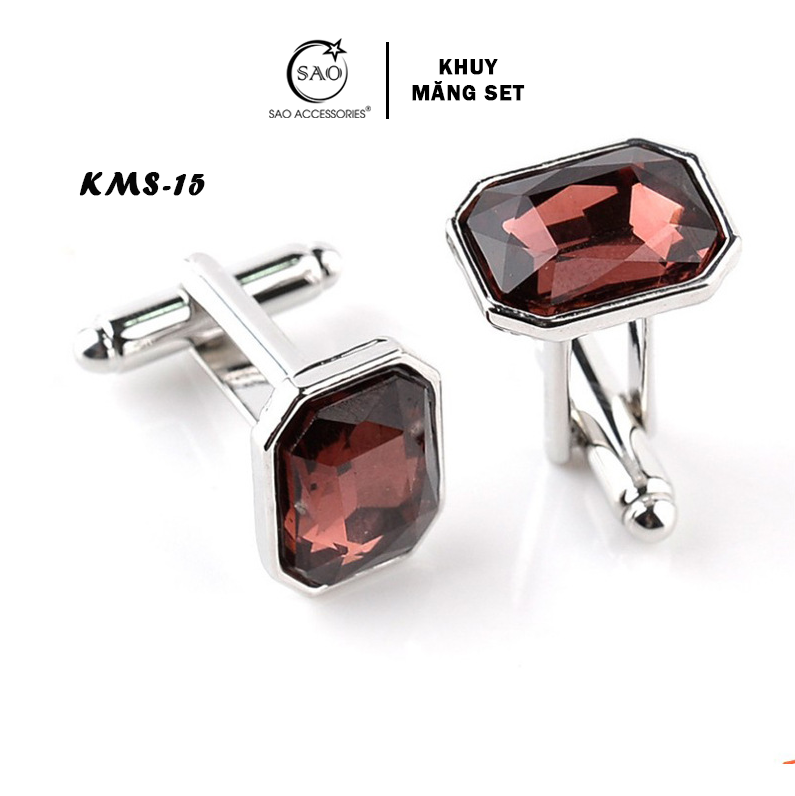 Khuy Măng Set Tay Áo Sơ Mi Nam (KMS15)