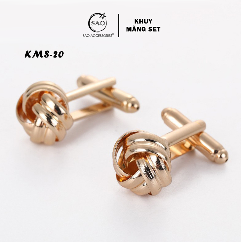 Khuy Măng Set Tay Áo Sơ Mi Nam (KMS20)