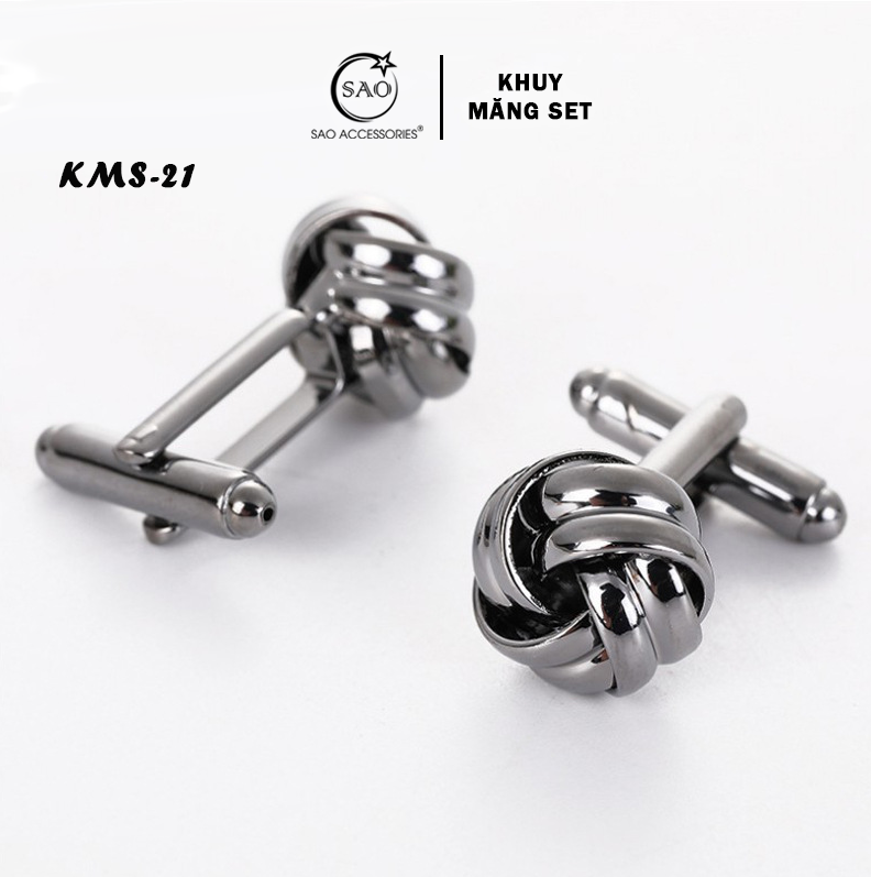 Khuy Măng Set Tay Áo Sơ Mi Nam (KMS21)