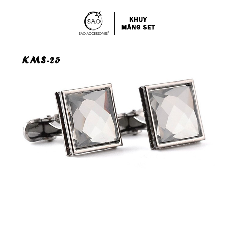 Khuy Măng Set Tay Áo Sơ Mi Nam (KMS25)