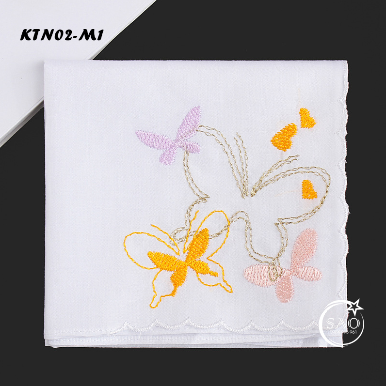 Khăn Mùi Xoa Khăn Tay Nữ (KTN02M1)