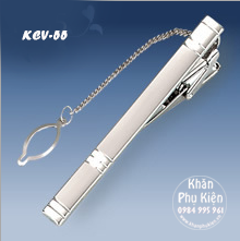 Kẹp Cà Vạt Màu Bạc - Mã KCV55 (6cm)
