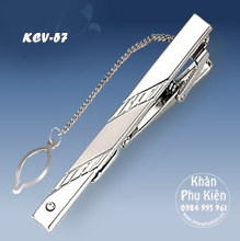Kẹp Cà Vạt Màu Bạc - Mã KCV57 (6cm)