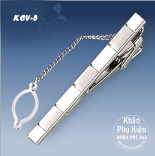 Kẹp Cà Vạt Màu Bạc - Mã KCV5 (6cm)