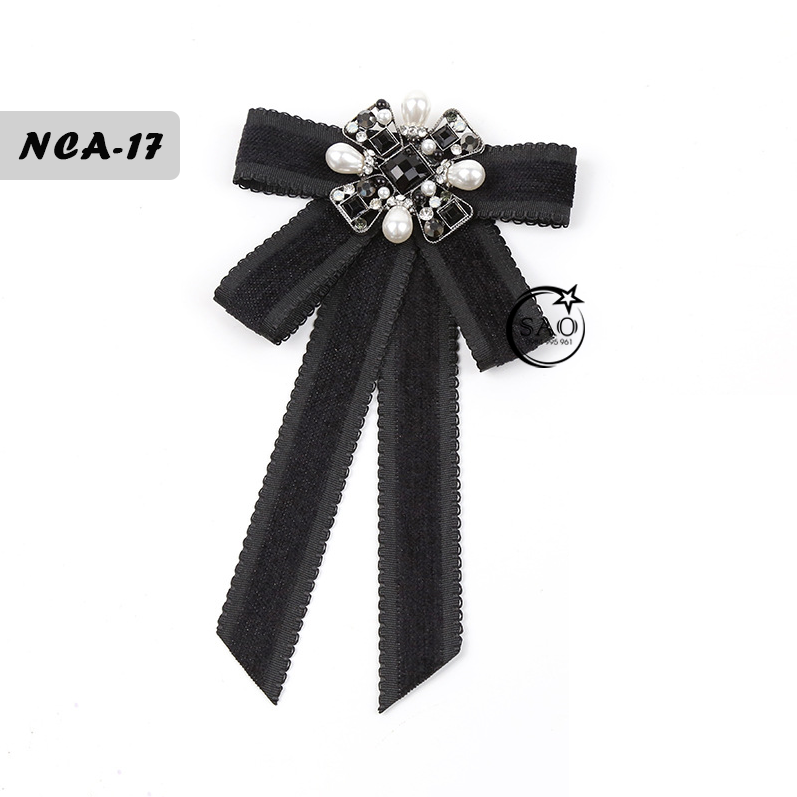 Nơ Cài Áo Nữ Thiết Kế Cao Cấp (NCA17)