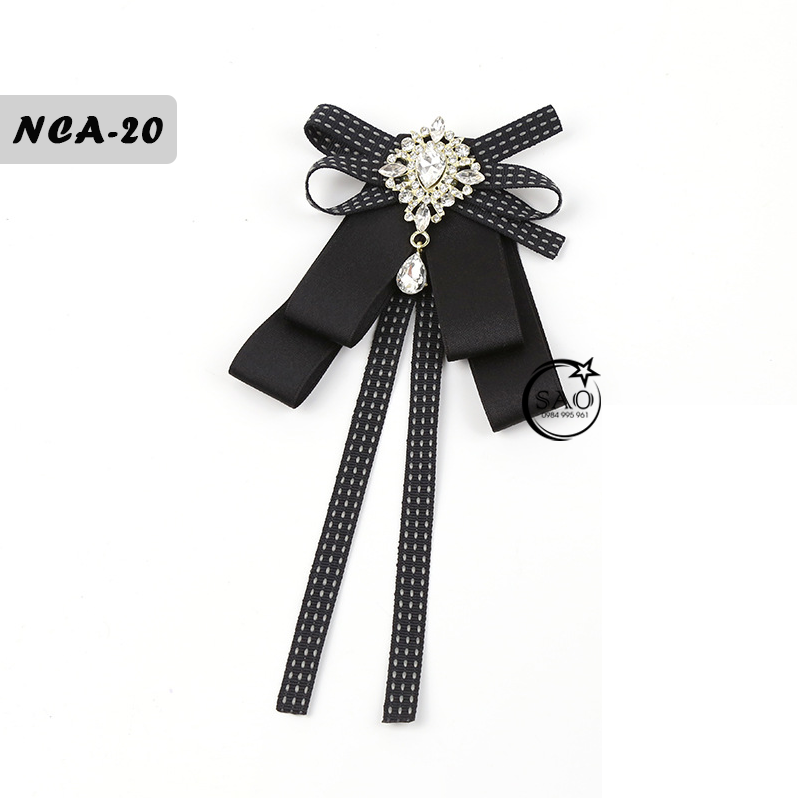 Nơ Cài Áo Nữ Thiết Kế Cao Cấp (NCA20)