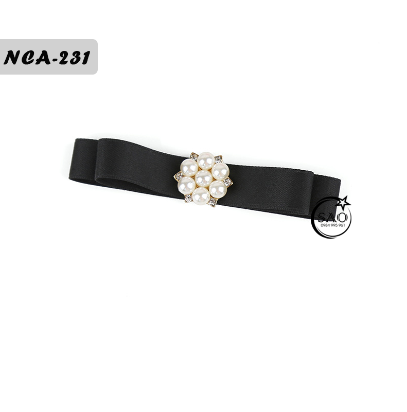 Nơ Cài Áo Nữ Thiết Kế Cao Cấp (NCA231)