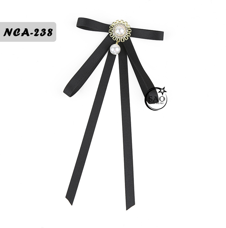 Nơ Cài Áo Nữ Thiết Kế Cao Cấp (NCA238)