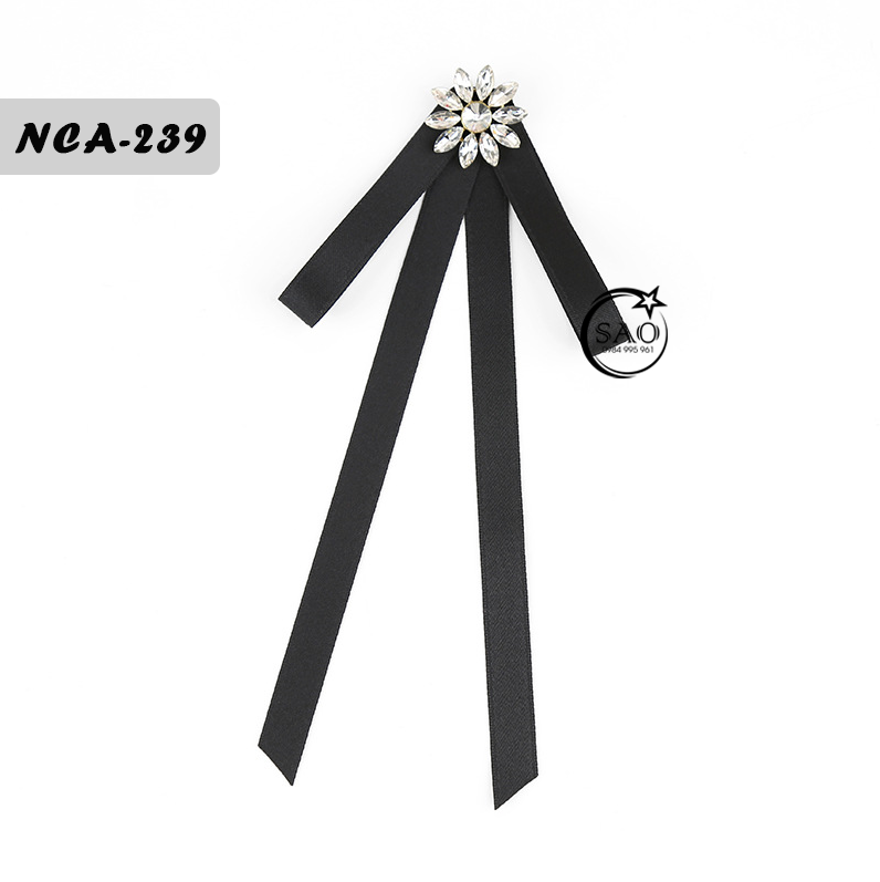 Nơ Cài Áo Nữ Thiết Kế Cao Cấp (NCA239)
