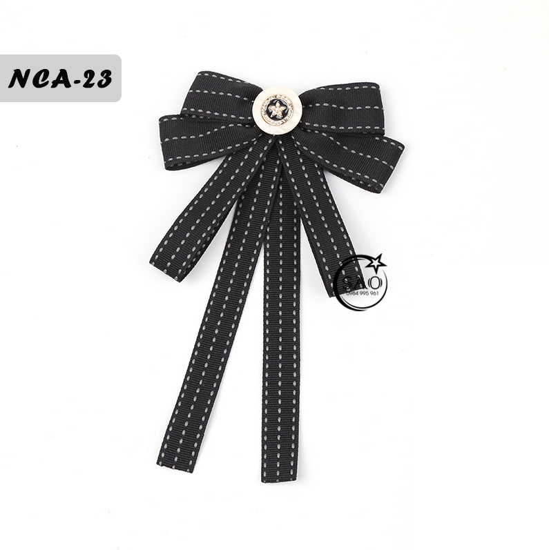 Nơ Cài Áo Nữ Thiết Kế Cao Cấp (NCA23)