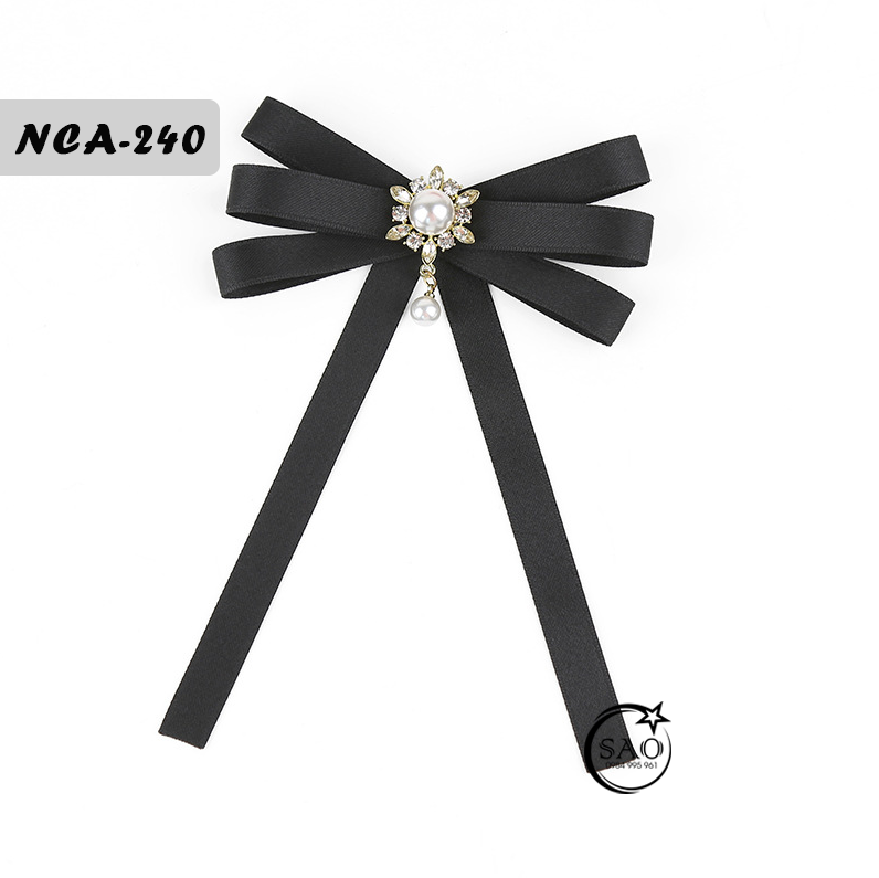 Nơ Cài Áo Nữ Thiết Kế Cao Cấp (NCA240)
