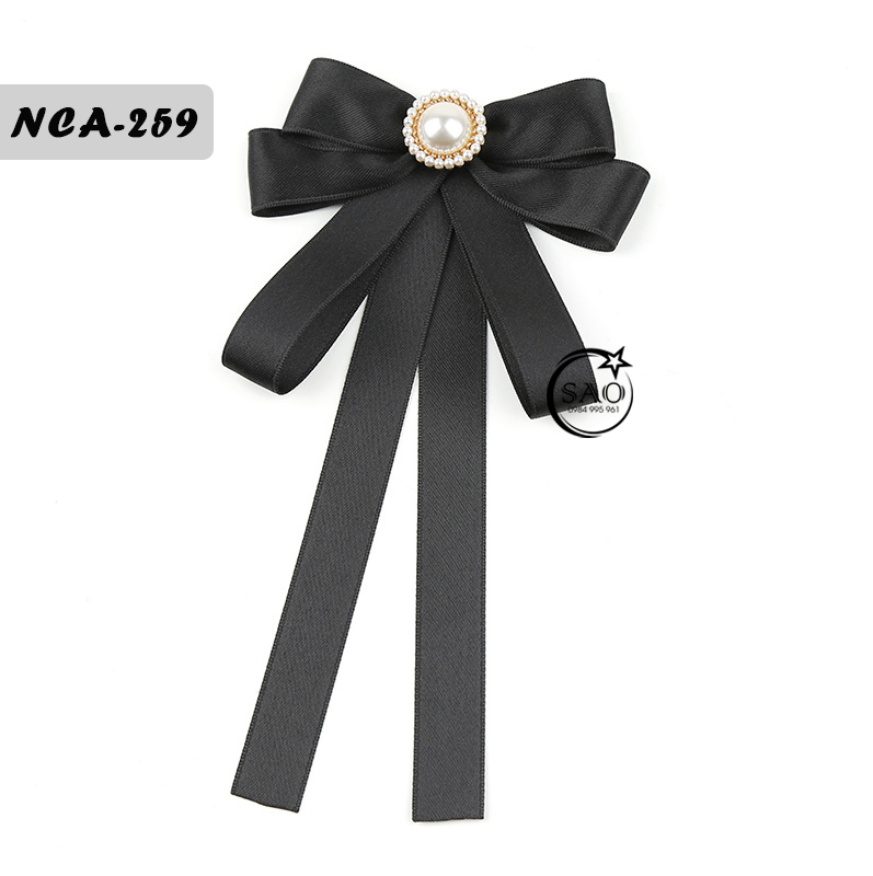 Nơ Cài Áo Nữ Thiết Kế Cao Cấp (NCA259)