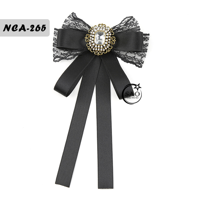 Nơ Cài Áo Nữ Thiết Kế Cao Cấp (NCA265)