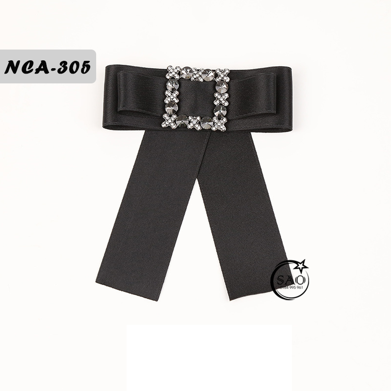 Nơ Cài Áo Nữ Thiết Kế Cao Cấp (NCA305)