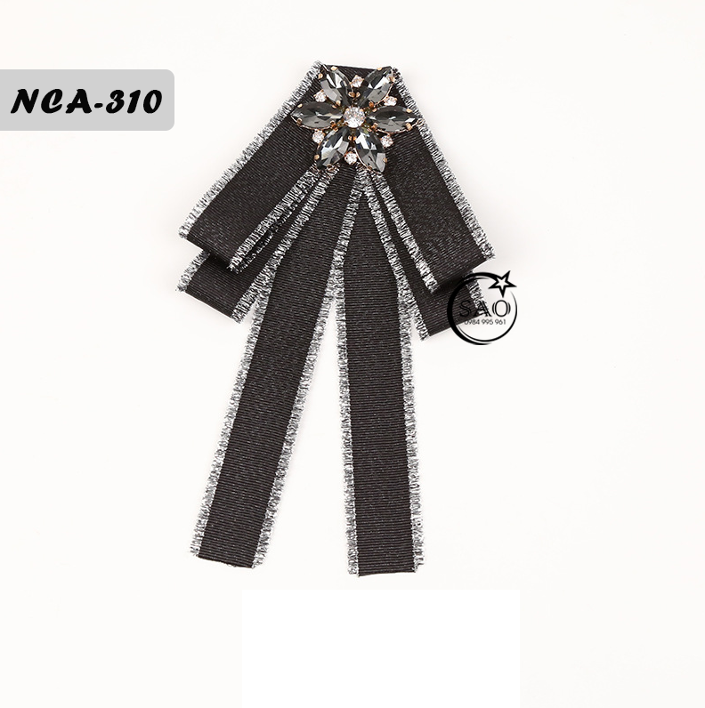 Nơ Cài Áo Nữ Thiết Kế Cao Cấp (NCA310)