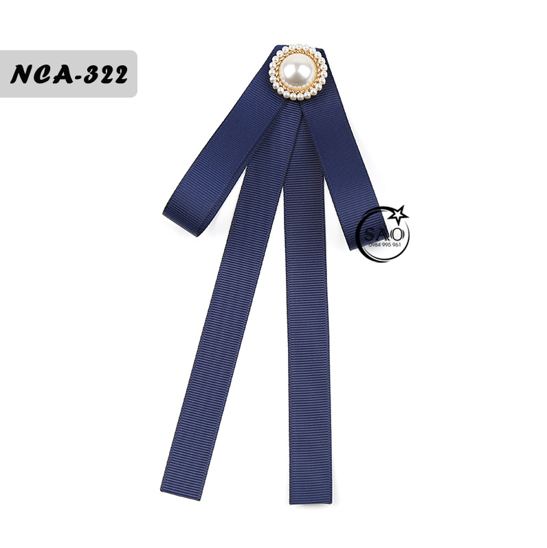Nơ Cài Áo Nữ Thiết Kế Cao Cấp (NCA322)